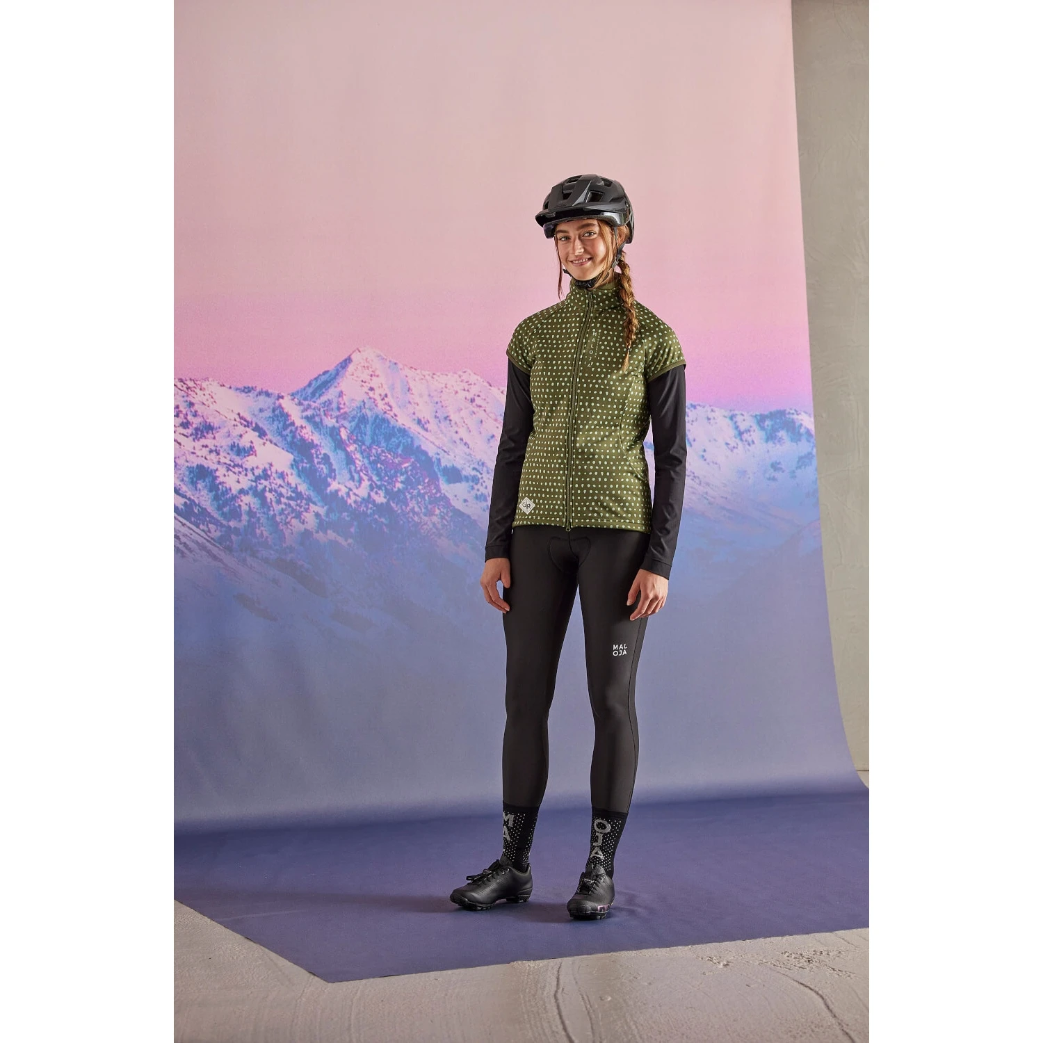 Maloja AlbrisM. 1/1 NOS Damen Thermo Radtights - Moonless 0817 3 Maloja AlbrisM. 1/1 NOS Damen Thermo Radtights - Moonless 0817 – Bild 3