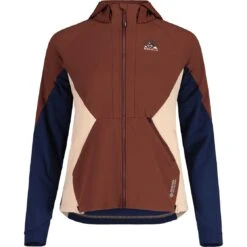 Maloja AlpendohleM. Damen Kapuzenjacke - Squirrel 8451