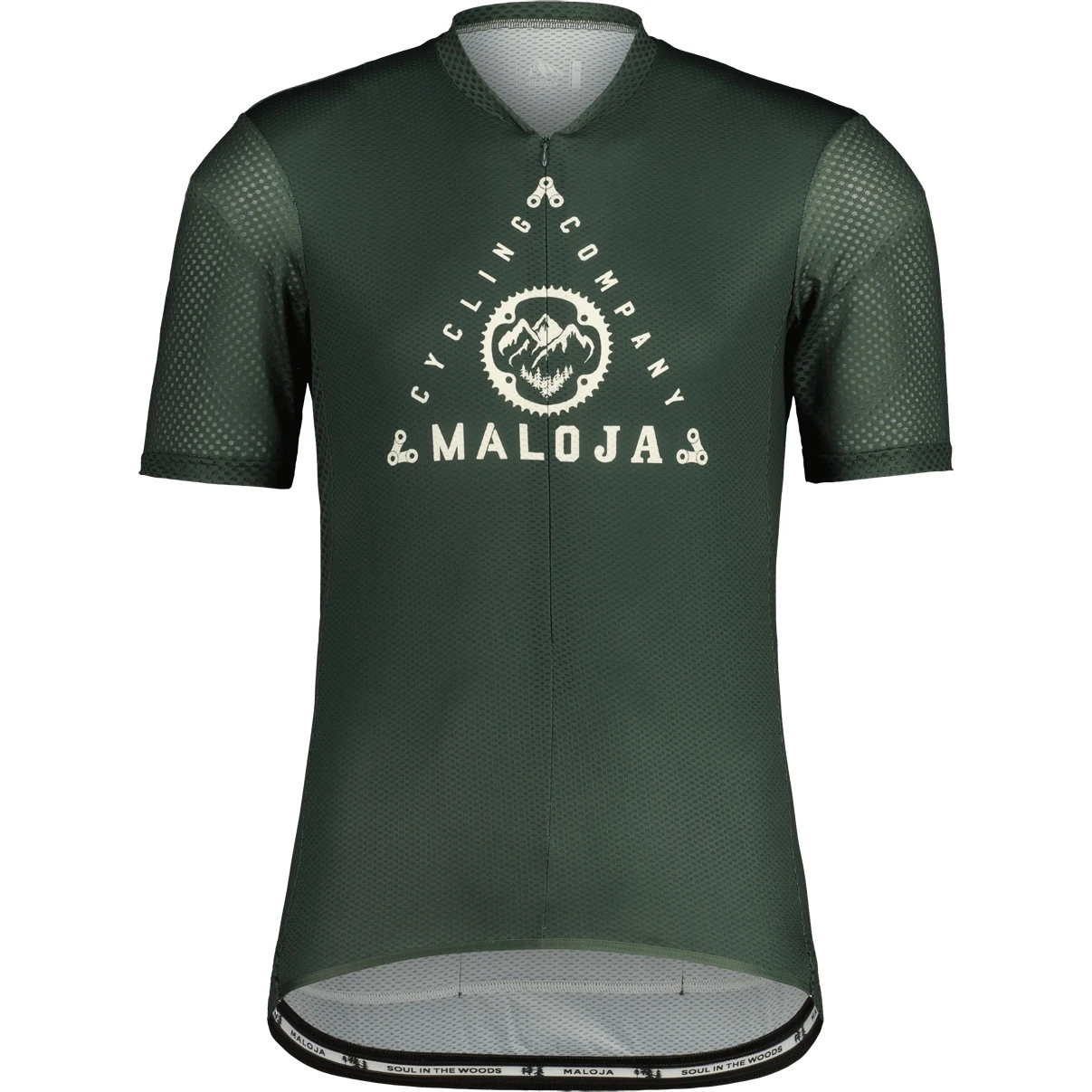 Maloja AnteroM. 1/2 Cycle Trikot - Fir 8673 1 Maloja AnteroM. 1/2 Cycle Trikot - Fir 8673