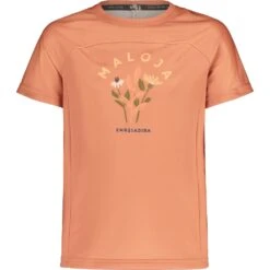 Maloja 9 Maloja BarbarakrautG. Kinder T-Shirt - Rosewood 8583