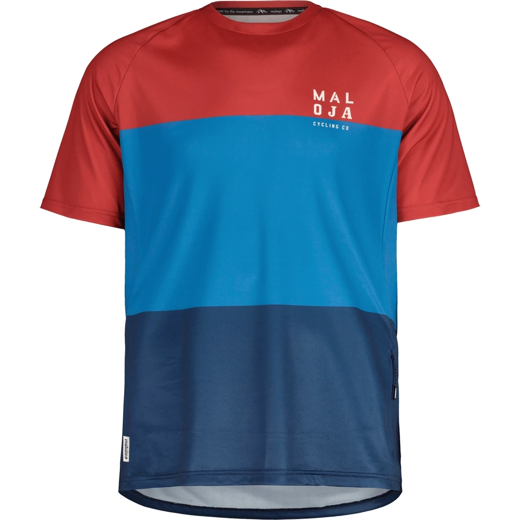 Maloja BarettiM. Multi Cycle T-Shirt - Midnight Multi 8618 1 Maloja BarettiM. Multi Cycle T-Shirt - Midnight Multi 8618