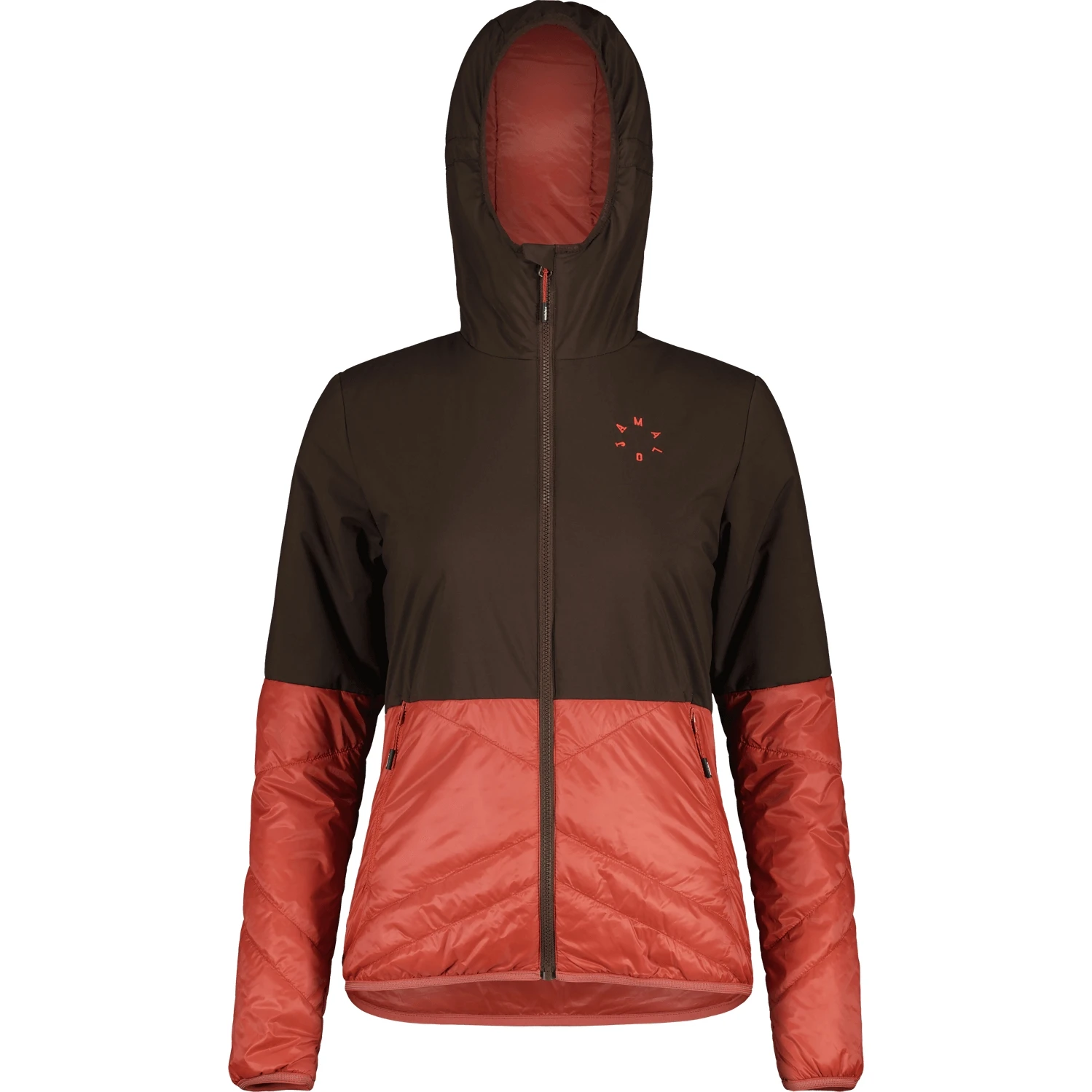 Maloja BaselgaM. Ski Touring Wattierte Damenjacke - Chocolate 8775 1 Maloja BaselgaM. Ski Touring Wattierte Damenjacke - Chocolate 8775