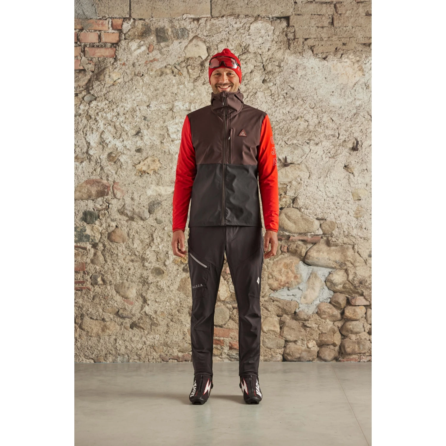 Maloja BeifussM. Nordic Hybrid Softshell Jacke - Moonless 0817 3 Maloja BeifussM. Nordic Hybrid Softshell Jacke - Moonless 0817 – Bild 3