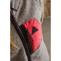 Maloja BirkenpilzM. Mountain Fleece Damenjacke - Grey Melange 0114 -Maloja maloja birkenpilzm 1529899