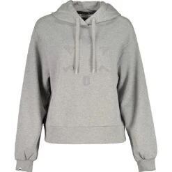 Maloja BlasenkaM. Organic Sweat Damen Kapuzenpullover - Grey Melange 0114