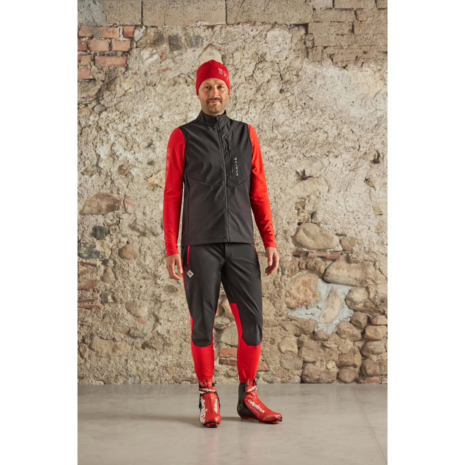 Maloja BrinzulM. Nordic Hybrid Softshellhose - Midnight 8581 7 Maloja BrinzulM. Nordic Hybrid Softshellhose - Midnight 8581 – Bild 7