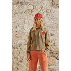 Maloja CadiniM. Organic Sweat Damen Kapuzenpullover - Oak Alpflower 8759 -Maloja maloja cadinim 1412144 1