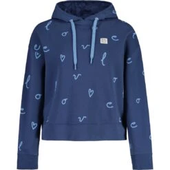 Maloja CadiniM. Organic Sweat Damen Kapuzenpullover - Midnight Velolove 8747