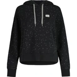 Maloja CadiniM. Organic Sweat Damen Kapuzenpullover - Moonless Flying Hearts 8628