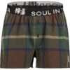 Maloja CaldaroM. Flanell Boxer Shorts - Chocolate Multi 8785