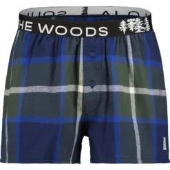 Maloja CaldaroM. Flanell Boxer Shorts - Midnight Multi 8618