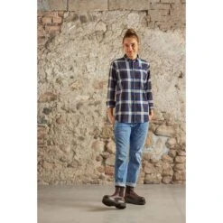 Maloja ChhuM. Organic Hemp Damen Hemd - Midnight Multi 8618 -Maloja maloja chhum 1530604