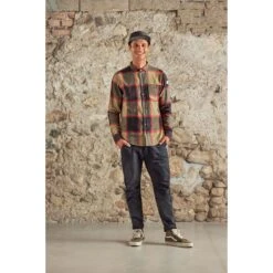 Maloja TendreM. Organic Flanell Shirt - Chocolate Multi 8785 -Maloja maloja combinm 1530676 4