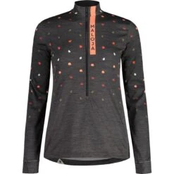 Maloja CopperbeechM. Adventure Midlayer Damen Langarmshirt - Moonless 0817 34125