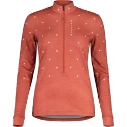 Maloja CopperbeechM. Adventure Midlayer Damen Langarmshirt - Rosehip 8674