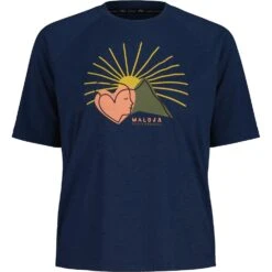 Maloja DambelM. Mountain Damen T-Shirt - Midnight 8581