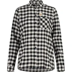 Maloja DonnerkogelM. Organic Cotton Damenbluse - Moonless Check 8235