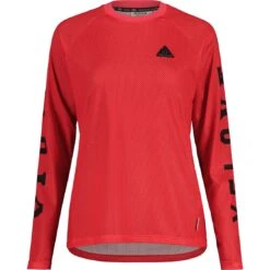 Maloja ElferkofelM. Dirt Damen Langarmshirt - Raspberry 0311