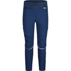 Maloja FrostspannerU. Nordic Hybrid Kinder Softshellhose - Midnight 8581