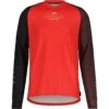 Maloja GaderM. Enduro Thermal Langarmtrikot - Fire Red Multi 8800