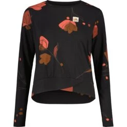 Maloja JuliaM. Yoga Shirt Damen - Moonless Alpflower 8749