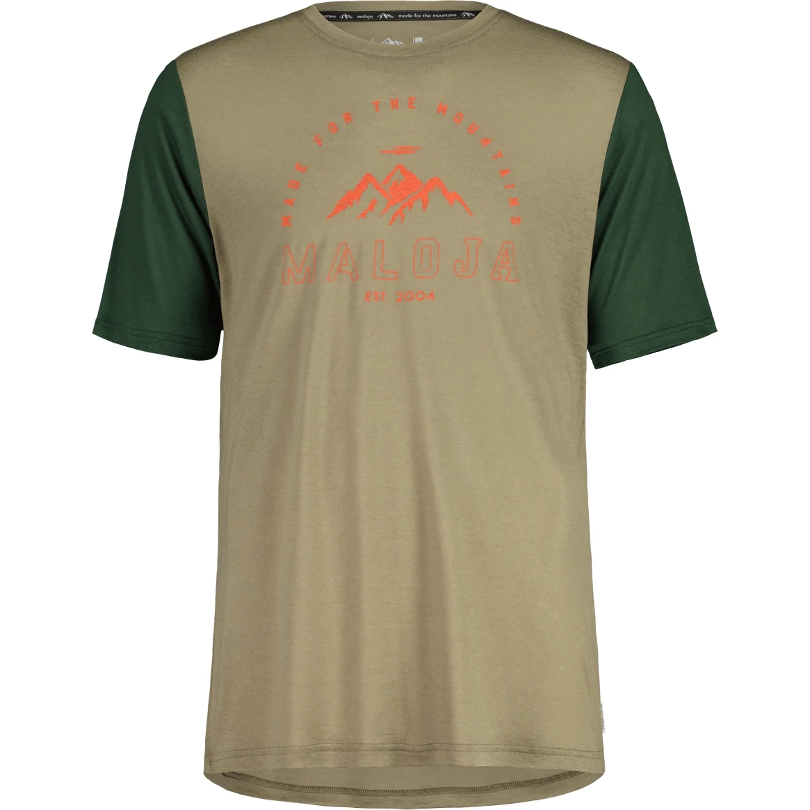 Maloja KalmbergM. Trail T-Shirt - Oak Multi 8762 1 Maloja KalmbergM. Trail T-Shirt - Oak Multi 8762