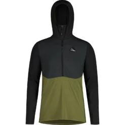 Maloja KalternM. Mountain Midlayer Hybrid Langarmshirt - Moss Multi 0562