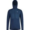 Maloja KalternM. Mountain Midlayer Hybrid Langarmshirt - Midnight 8581