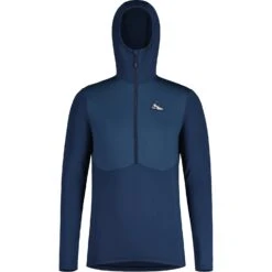 Maloja KalternM. Mountain Midlayer Hybrid Langarmshirt - Midnight 8581