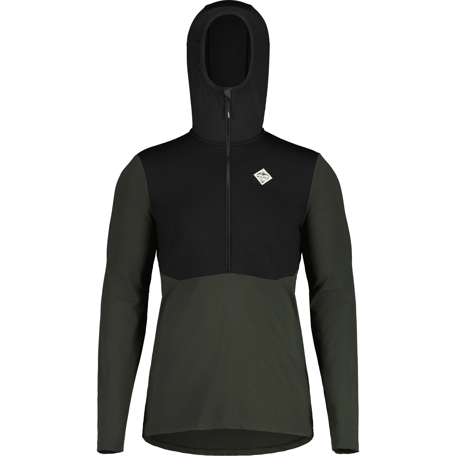 Maloja KalternM. Mountain Midlayer Hybrid Langarmshirt - Moonless Multi 0821 1 Maloja KalternM. Mountain Midlayer Hybrid Langarmshirt - Moonless Multi 0821