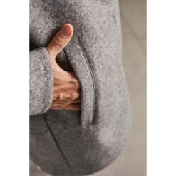 Maloja LupiciaM. Alpine Damen Wollmantel - Grey Melange 0114 -Maloja maloja lupiciam 1531647