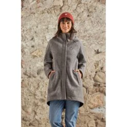 Maloja LupiciaM. Alpine Damen Wollmantel - Grey Melange 0114 -Maloja maloja lupiciam 1531648