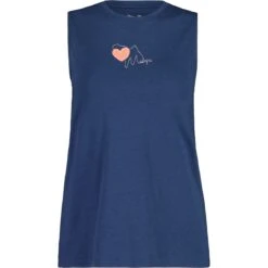 Maloja MangartM. Wood Cotton Damen Tanktop - Midnight 8581