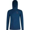 Maloja MauerseglerM. Nordic Freeknit Langarmshirt - Midnight 8581