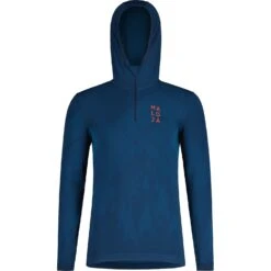 Maloja MauerseglerM. Nordic Freeknit Langarmshirt - Midnight 8581