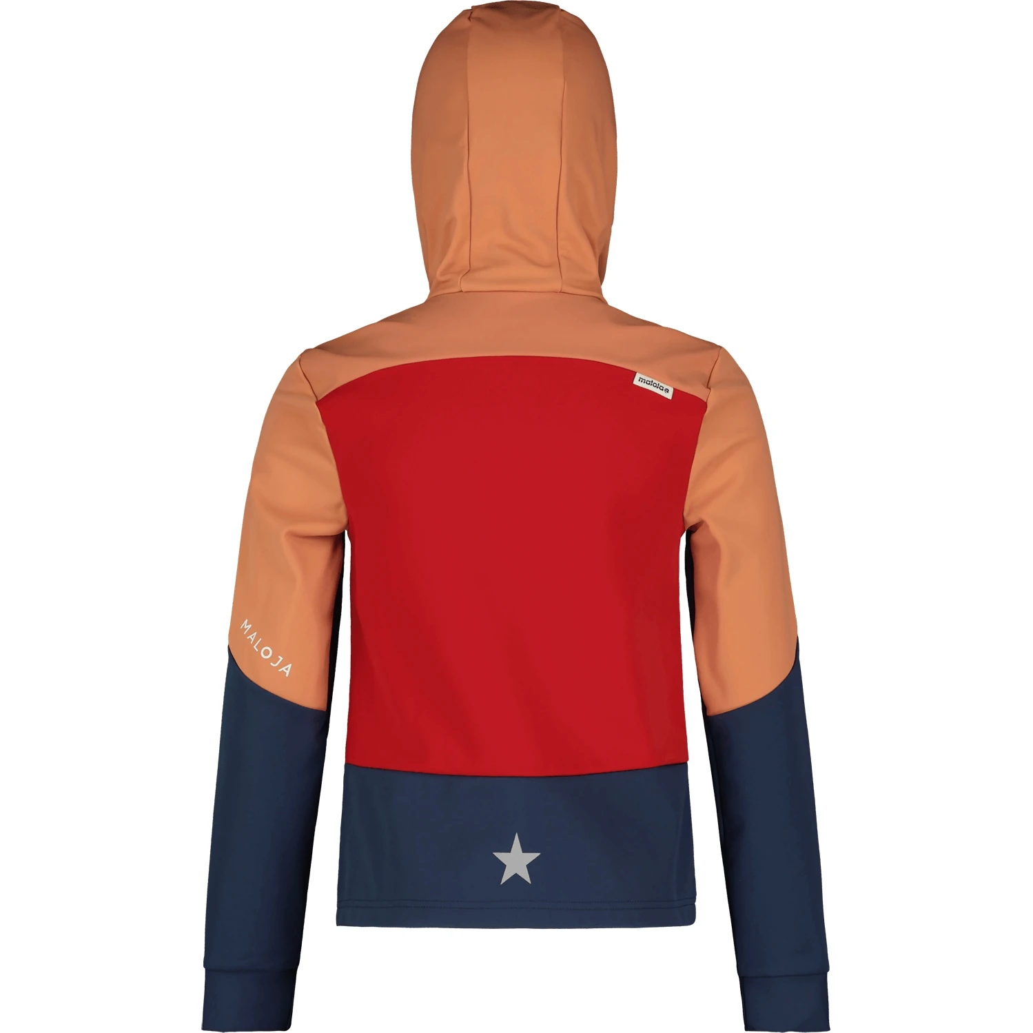 Maloja MonticellaG. Nordic Hybrid Kinder Softshell Jacke - Midnight 8581 2 Maloja MonticellaG. Nordic Hybrid Kinder Softshell Jacke - Midnight 8581 – Bild 2