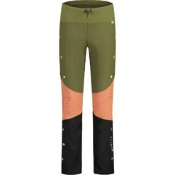 Maloja NaninaM. Nordic Hybrid Softshell Damenhose - Regulär - Moss Multi 0562