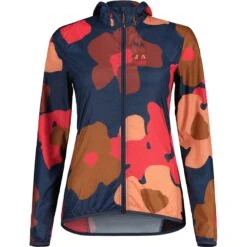 Maloja NelkenwurzM. Damen Trail Running Jacke - Midnight Primrose 8745