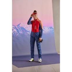 Maloja NaninaM. Nordic Hybrid Softshell Damenhose - Regulär - Midnight Multi 8618 -Maloja maloja nesham 1306183 2