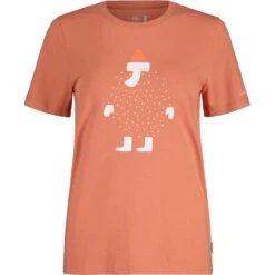 Maloja NomiM. Organic Cotton Damen T-Shirt - Rosewood 8583