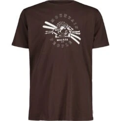 Maloja PatteriolM. Organic Baumwoll T-Shirt - Chocolate 8775