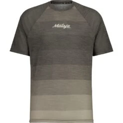 Maloja PecolM. Baselayer-Shirt - Moonless Stripe 8248