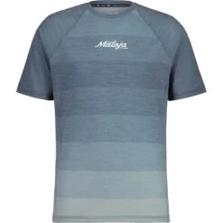 Maloja PecolM. Baselayer-Shirt - Midnight Stripe 8621