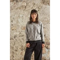 Maloja PerdonigM. Flanell Damen Sweatshirt - Grey Melange 0114 -Maloja maloja perdonigm 1530671