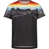 Maloja RitterspornB. Trail Kinder T-Shirt - Moonless Multi 0821