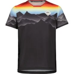 Maloja RitterspornB. Trail Kinder T-Shirt - Moonless Multi 0821
