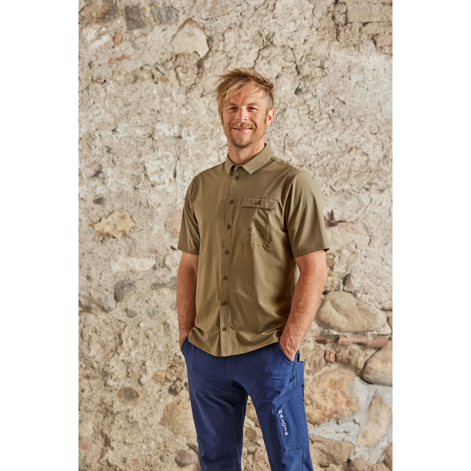 Maloja RougonM. Mountain Hemd - Midnight 8581 3 Maloja RougonM. Mountain Hemd - Midnight 8581 – Bild 3