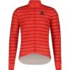 Maloja SalseraM. Cycle Jacke - Fire Red Stripe 8801