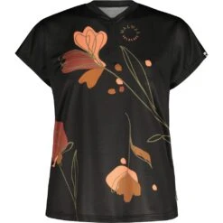 Maloja SarsteinM. 1/2 All Mountain Trail Damen T-Shirt - Moonless Alpflower 8749