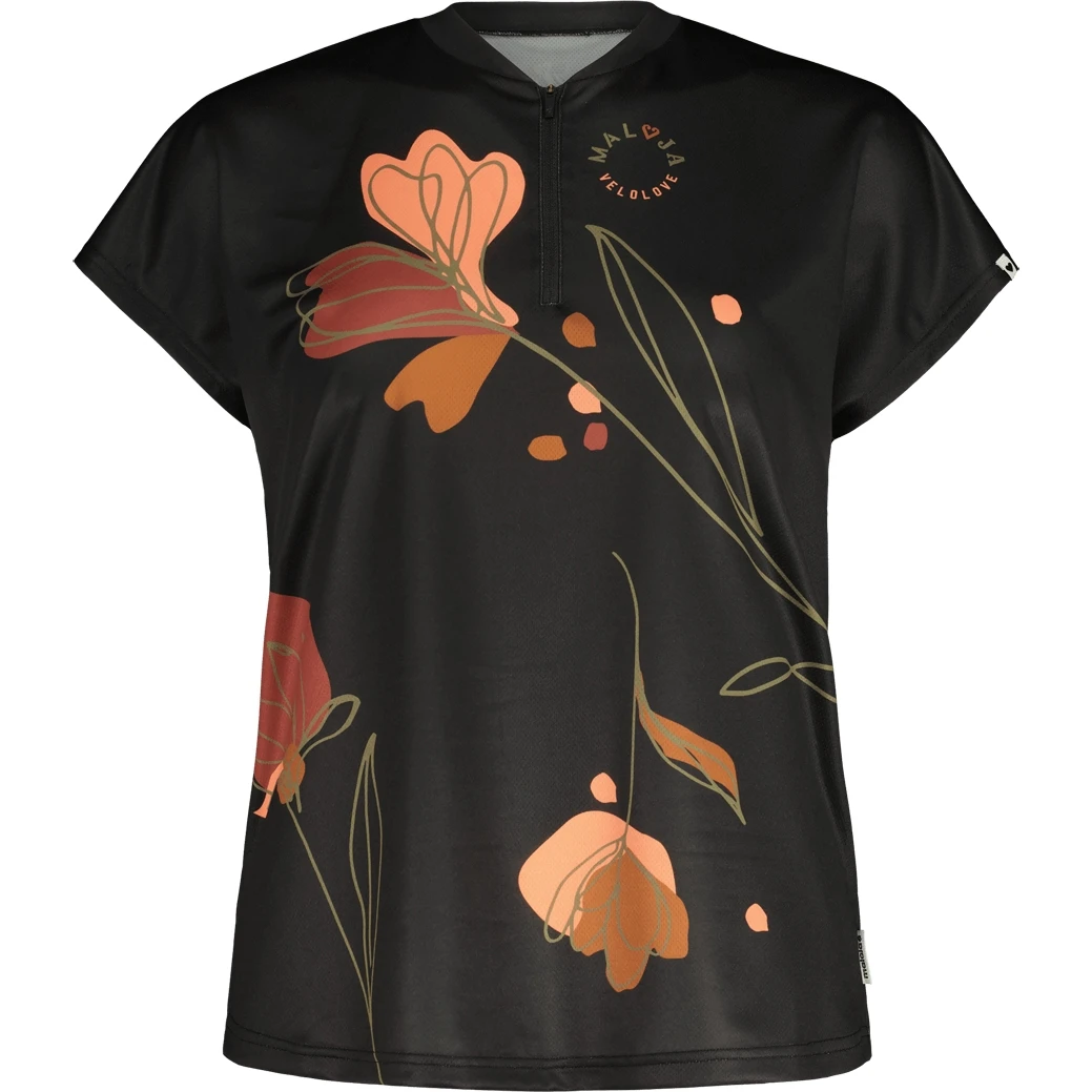 Maloja SarsteinM. 1/2 All Mountain Trail Damen T-Shirt - Moonless Alpflower 8749 1 Maloja SarsteinM. 1/2 All Mountain Trail Damen T-Shirt - Moonless Alpflower 8749